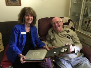 Sandy Kursban and Mr. Engel